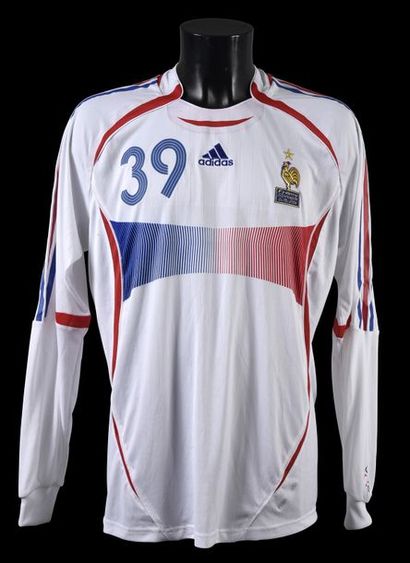 null Nicolas Anelka. French team jersey n°39 for the friendly match against Slovakia...