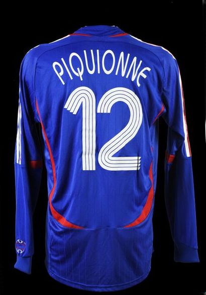 null Frédéric Piquionne. French team jersey n°12 for the friendly against Austria...