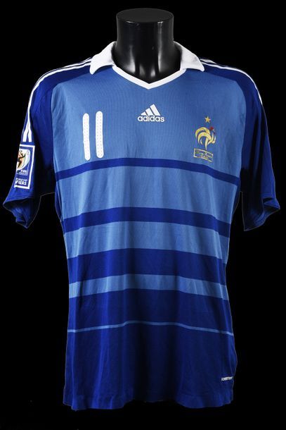null André-Pierre Gignac. French team jersey n°11 for the qualifying match for the...