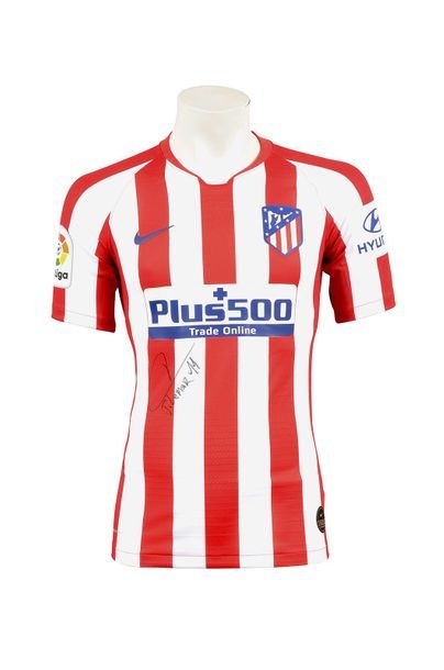 null Thomas Lemar. Athletico Madrid jersey No. 11 for the 2019-2020 season of the...