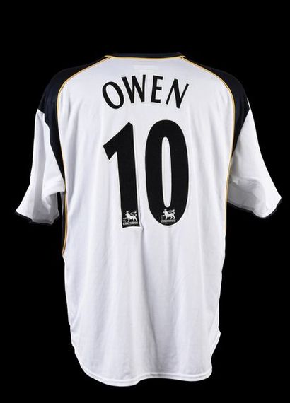 null Michael Owen. Liverpool No. 10 jersey for the 2002-2003 season of the English...