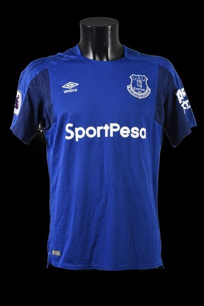 null Wayne Rooney. Everton jersey no. 10 worn during the 2017-2018 season of the...