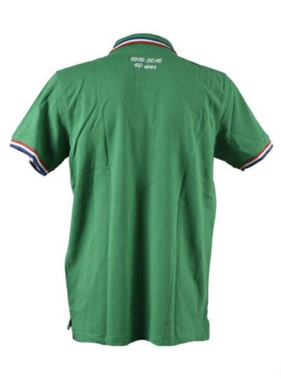 null AS Saint-Etienne polo shirt commemorating the 40th anniversary of the 1976 European...