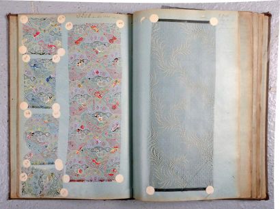 null Album d'échantillons pour la mode, vers 1900-1910, (Pons 3224 à 3403), environ...