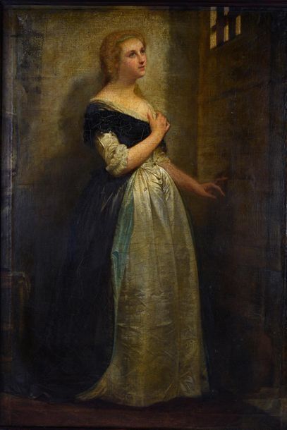 École Française du XIXe siècle Portrait of Madame Elisabeth (1764-1794), sister of...