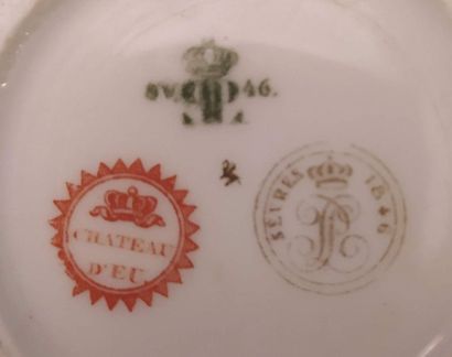 null PRINCES' SERVICE FOR THE EU CASTLE.
Sugar bowl (sugar pot with throat) in hard...