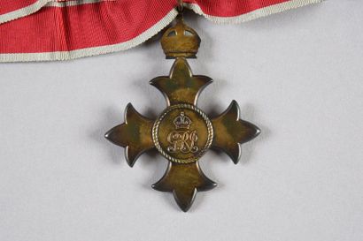 null ORDER OF THE BRITISH EMPIRE.
Model commissioned as a civilian, in enamel with...