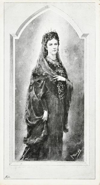 null ELISABETH, Empress of Austria, born Duchess in Bavaria (1837-1898).
Memento...