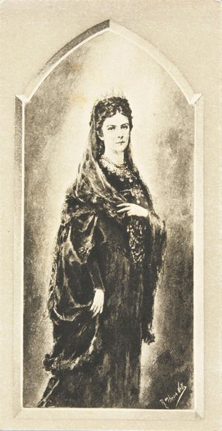 null ÉLISABETH, impératrice d'Autriche, née duchesse en Bavière (1837-1898).
Mémento...