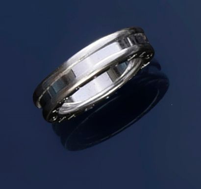 BULGARI Ring B.zero, in white gold 750°°. Signed.
TDD: 53
Weight: 7.64 g.