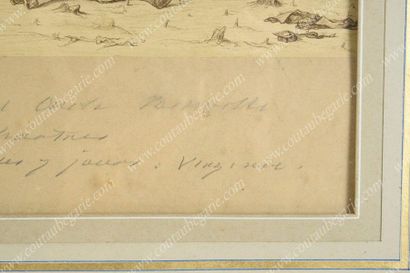 null FRANÇOIS, Prince de Joinville (1818-1900). 
 Civil War.
Photographic print on...
