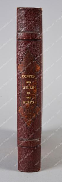 BIBLIOTHÈQUE D'ISABELLE D'ORLÉANS, 
HADJI-MAZEM. Contes des mille et une nuits, edition...
