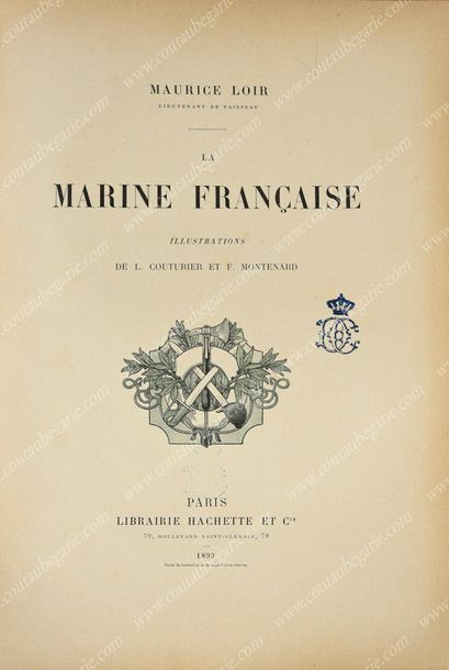 BIBLIOTHÈQUE DE MARIE-AMÉLIE D'ORLÉANS, REINE DE PORTUGAL (1865-1951) 
LOIR Maurice....