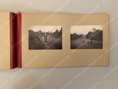 CARLOS Ier, roi de Portugal (1863-1908) 
*Album de photographies, intitulé «Une chasse...