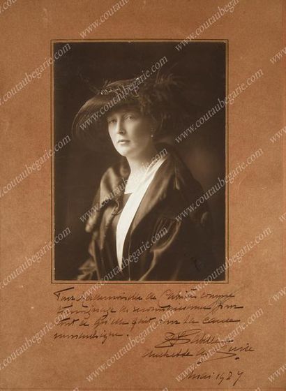 ISABELLE, princesse d'Orléans, duchesse de Guise (1878-1961) 
Grand portrait photographique...