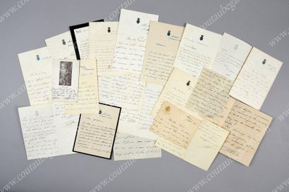 PHILIPPE VIII, duc d'Orléans (1869-1926) 
Set of 15 L.A.S. and C.A.S.: "Philippe",...