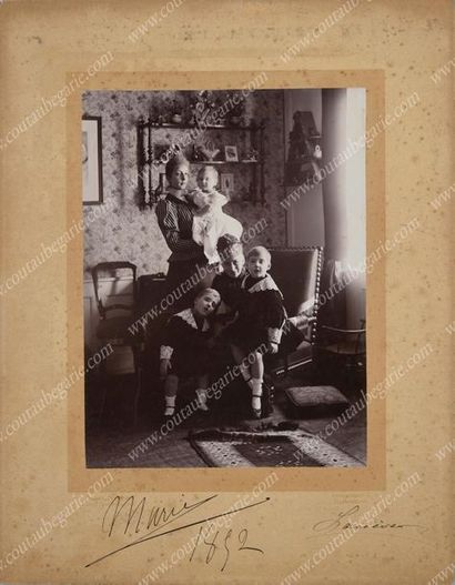 MARIE, princesse d'Orléans, princesse de Danemark (1865-1909) 
*Large photographic...