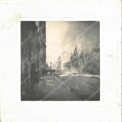 INCENDIE DU BAZAR DE LA CHARITÉ (1897) 
*Two photographs N. B., representing the...