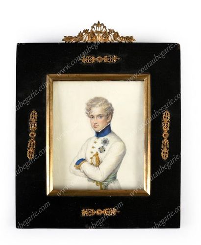 NEPOMUK ENDER Johann (1793-1854), attribué à 
Portrait du duc de Reichstadt (1811-1832)...