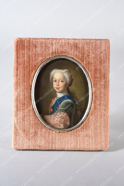 Ecole étrangère du XVIIIe siècle 
Portrait du jeune prince Charles Édouard Stuart...