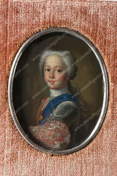 Ecole étrangère du XVIIIe siècle 
Portrait of the young Prince Charles Edward Stuart...