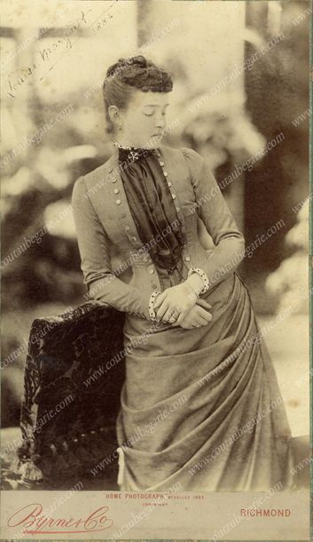 LOUISE-MARGARET, duchesse de Connaught, née princesse de Prusse (1860-1917) 
Large...
