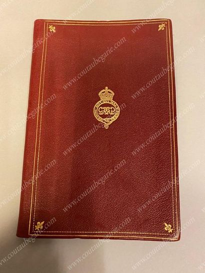 BIBLIOTHÈQUE DU ROI ÉDOUARD VIII, 
The first or Grenadier Guard's Club, 1937, published...
