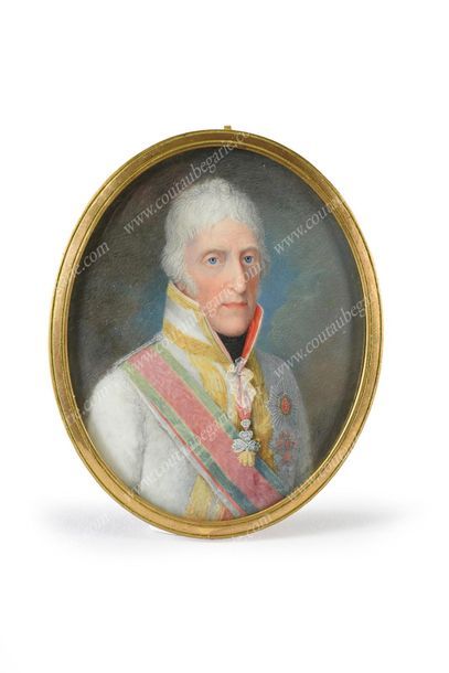 ÉCOLE AUTRICHIENNE DU DÉBUT DU XIXE SIÈCLE 
Portrait of Duke Albert of Saxony-Teschen...