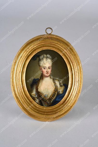 Ecole étrangère du XVIIIe siècle 
Portrait of Pisana Mocenigo, née Corner (?-1769),...