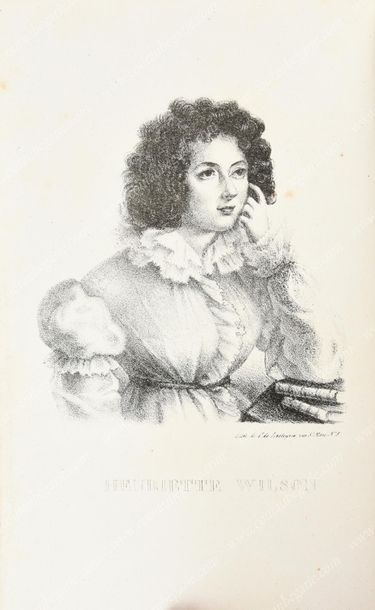 WILSON Henriette Mémoires concernant plusieurs personnages d'Angleterre, printed...