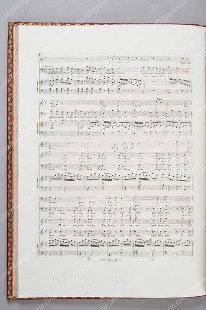 null [MUSIQUE]. Volume contenant la partition musicale de l'opéra Emmeline ou la...