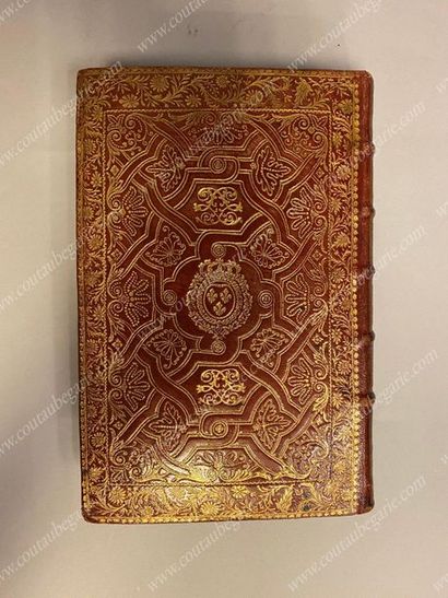 null HOLY WEEK BINDING TO THE BAND WITH THE ARMS OF KING LOUIS XIV. 
 The office...
