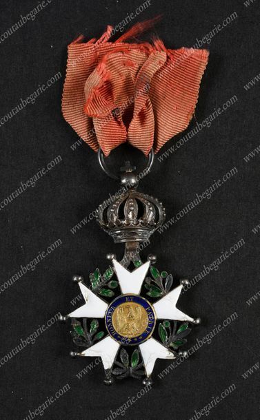 null ORDER OF THE LEGION OF HONOUR - FRANCE.
Badge of a knight of the 4th type, First...