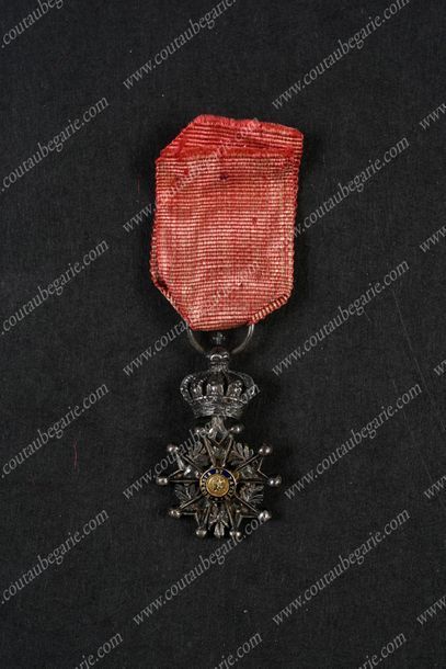 null ORDER OF THE LEGION OF HONOR - FRANCE.
Miniature badge of knight, Second Empire,...