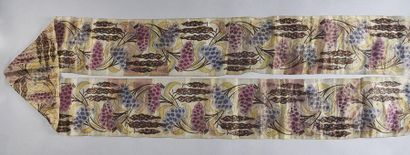 null High Novelty Ribbon, first quarter of the 20th century, silk stamen and metal...
