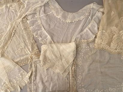 null Handkerchiefs and accessories of the Costume of the wardrobe of an elegant,...