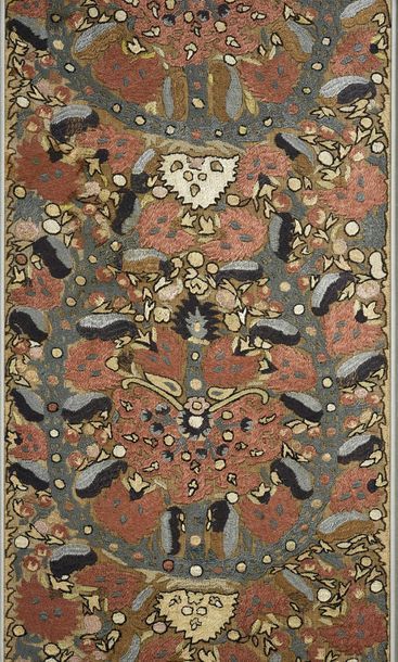 null Embroidered panel, Central Asia or inspired by the embroidered repertoire of...