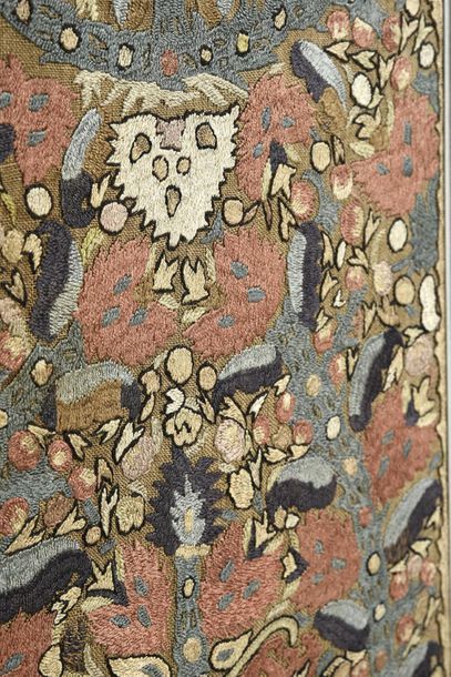 null Embroidered panel, Central Asia or inspired by the embroidered repertoire of...