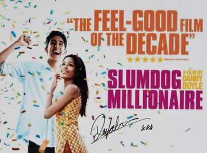 null PATEL Dev (°1990).

Colour photograph of the poster of the movie "Slumdog Millionaire"...