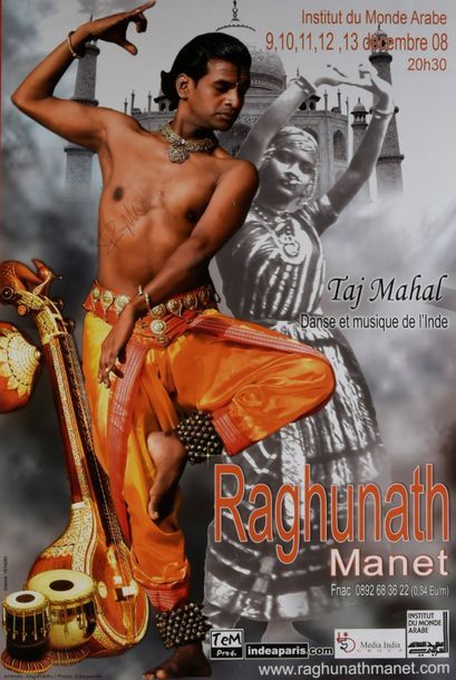 null MANET Raghunath (°1958).

Poster of a dance performance by Raghunath Manet at...