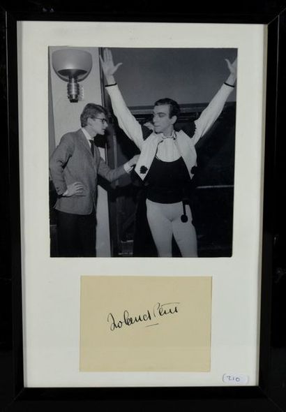 null SMALL Roland (1924-2011).

Autograph piece accompanied by a modern B&W photographic...