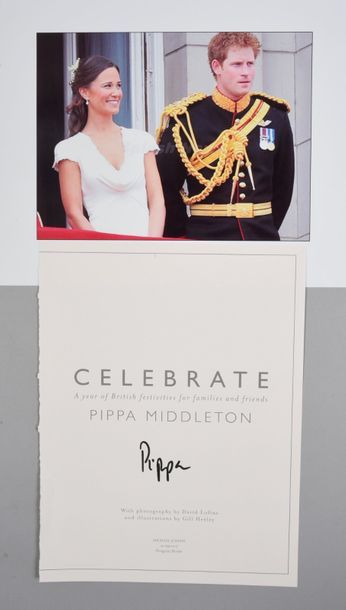 null MIDDLETON Pippa (°1983).

Page de garde du livre « Celebrate. A year of British...