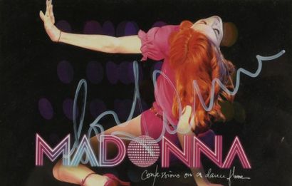null MADONNA (°1958).

Promotional postcard for the album Confessions on a dancefloor...