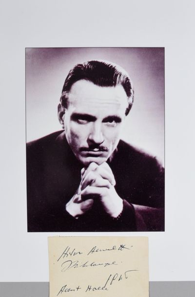 null MICHELANGELI Arturo B. (1920-1995).

Rare pièce autographe signée du pianiste...