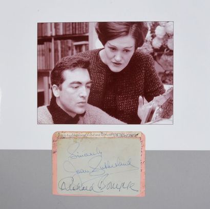 null SUTHERLAND Joan (1926-2010) and BONYNGE Richard (1930-2010). 

Autograph piece...