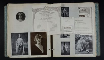 null SCRAP BOOK OPERA'S.

A very large collection of press clippings, illustrations,...