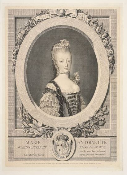 null CATHELIN Louis-Jacques (1738-1804).

Marie-Antoinette archiduchesse d’Autriche,...