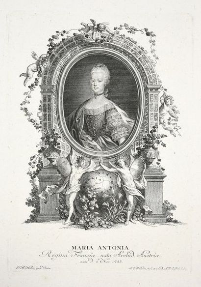 null NILSON Johann Essaias (1721-1788).

Maria Antonia Regina Franciae Nata Archid...