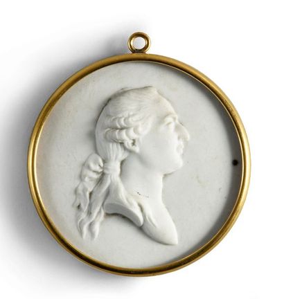 null LOUIS XVI, King of France and MARIE-ANTOINETTE, Queen of France.

Pair of round...