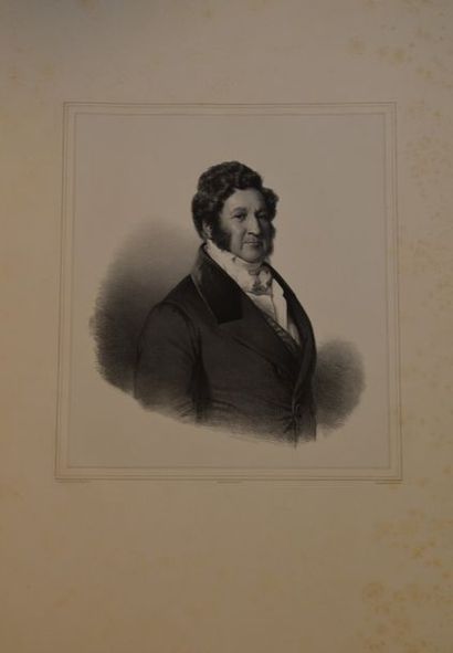 null ÉCOLE FRANÇAISE DU XIXe SIÈCLE. 

Portrait de Louis-Philippe, roi des Français.

Lithographie...